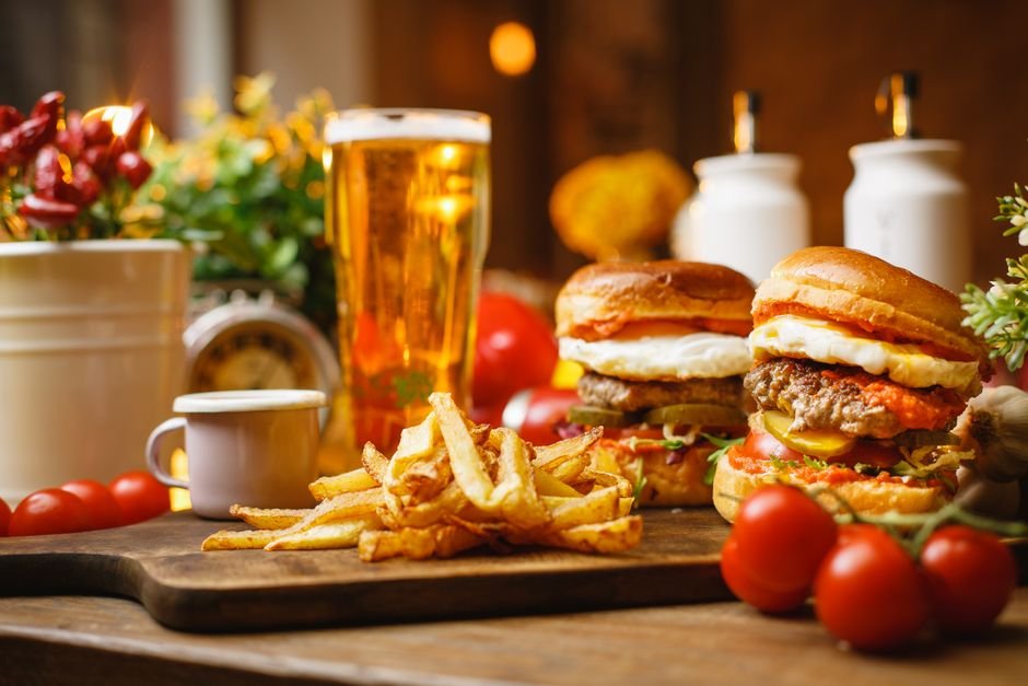 Mushroom Swiss Burger